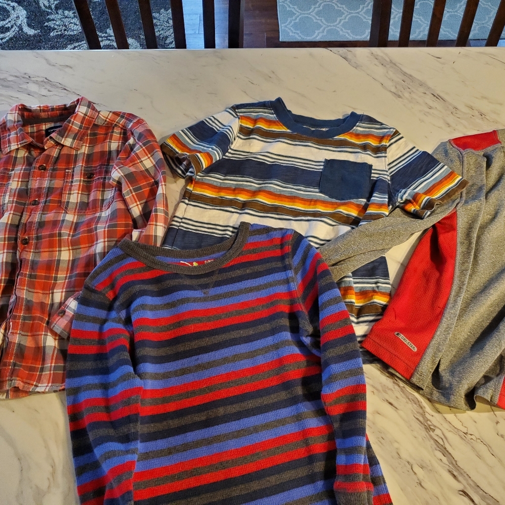 Boys shirt lot, size 6/7